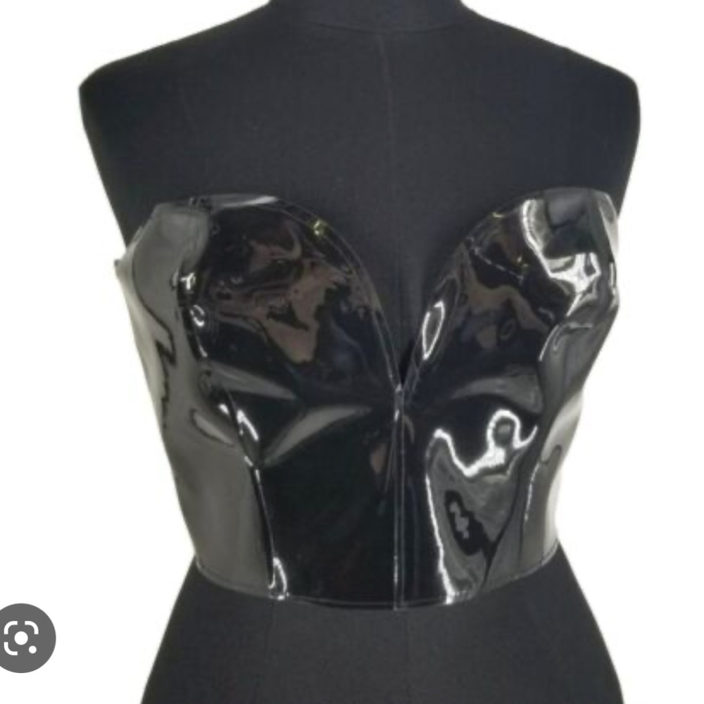 Unravel Project PVC Bustier